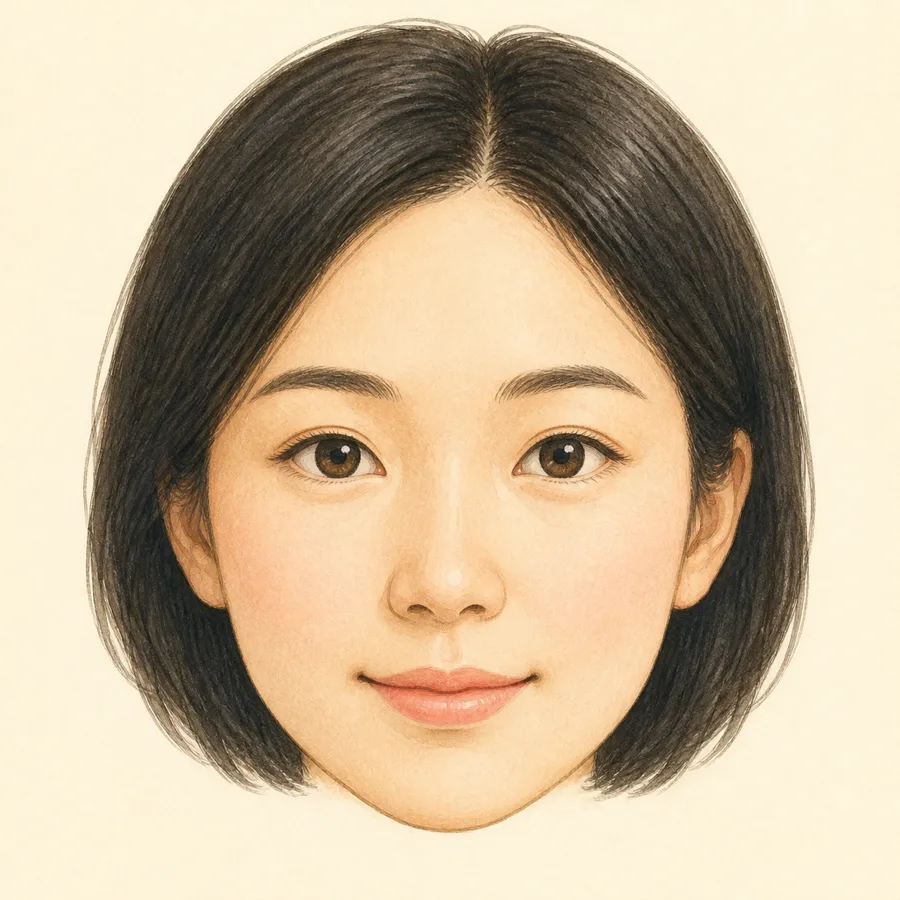 Ilustración de una cara