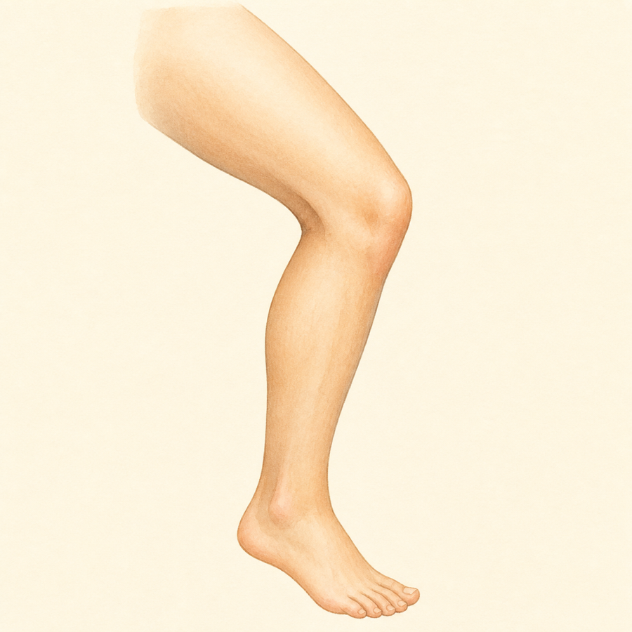 Ilustración de rodilla