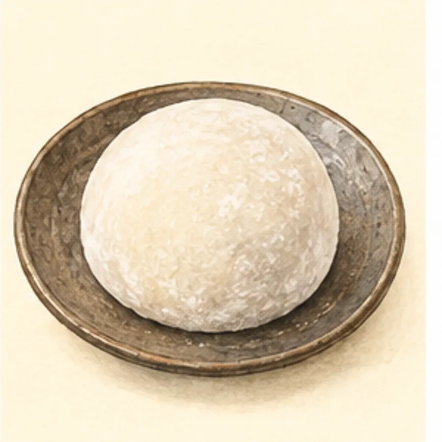 Ilustración de pastel de arroz