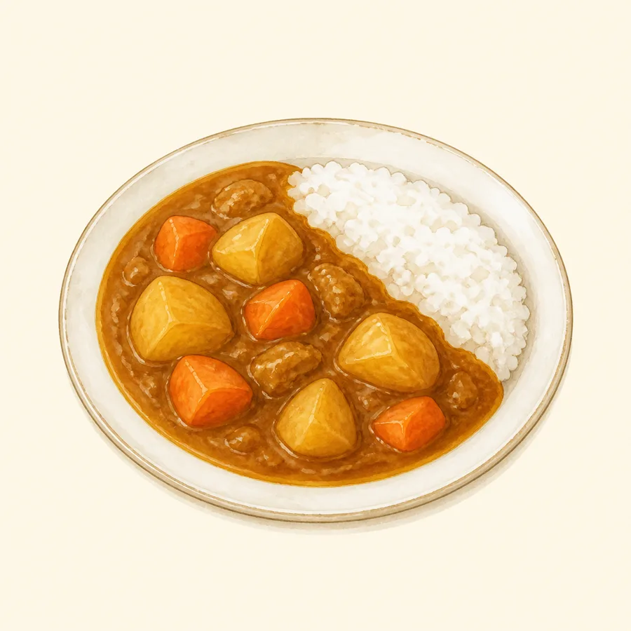 Ilustración de curry