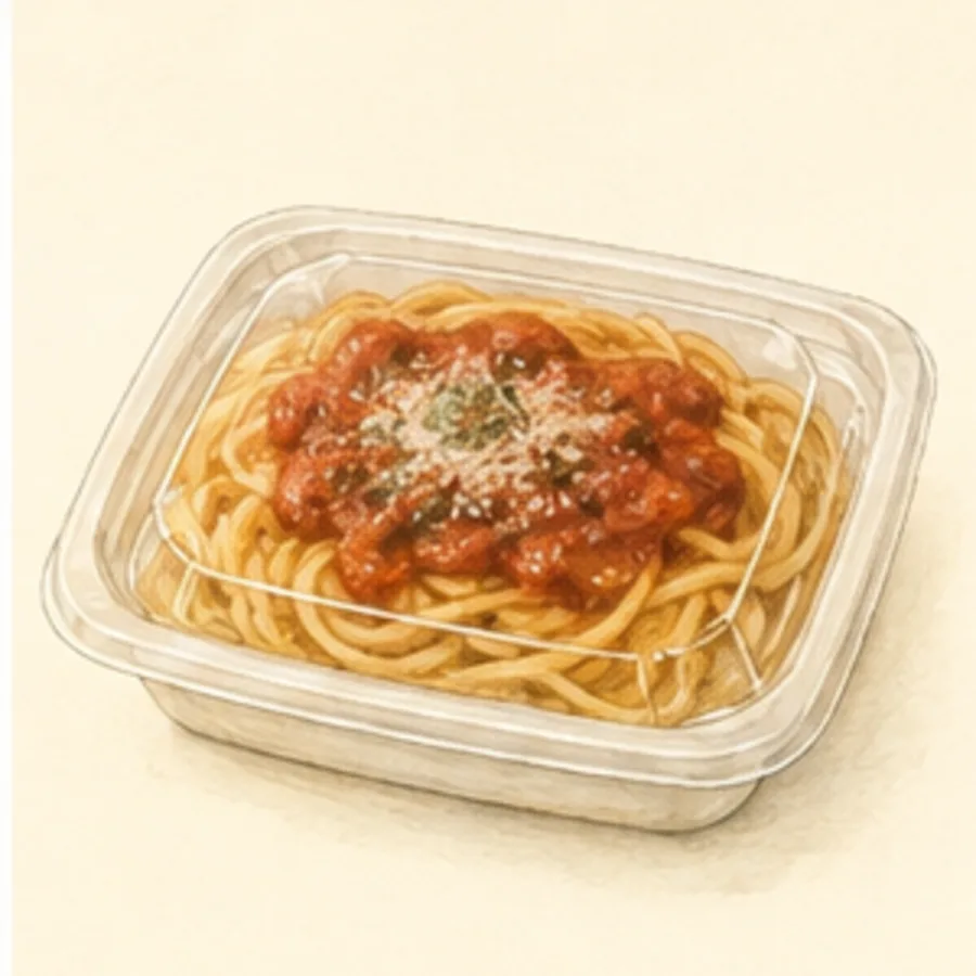 Ilustración de pasta