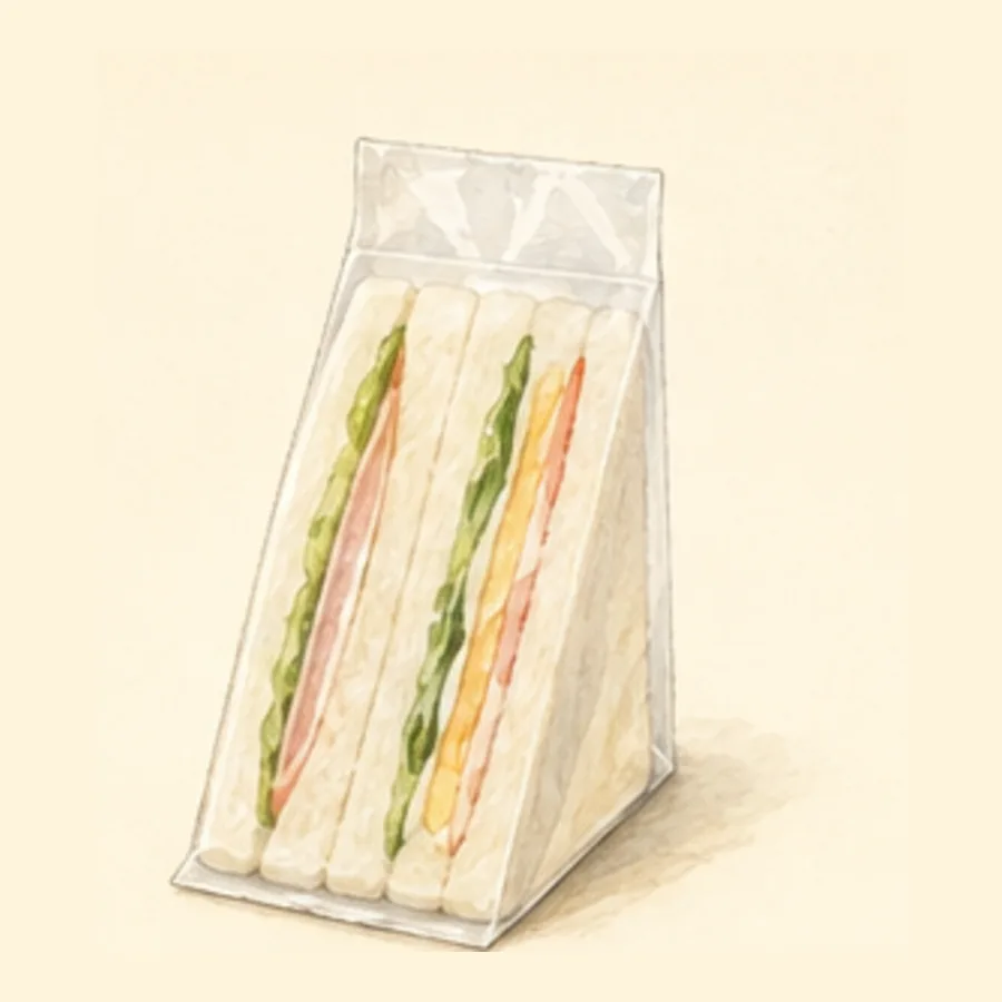 Ilustración de sándwich