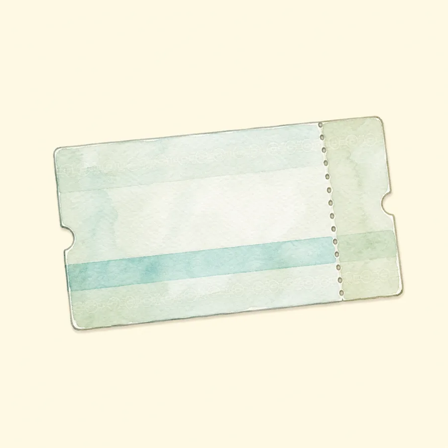 Ilustración de billete