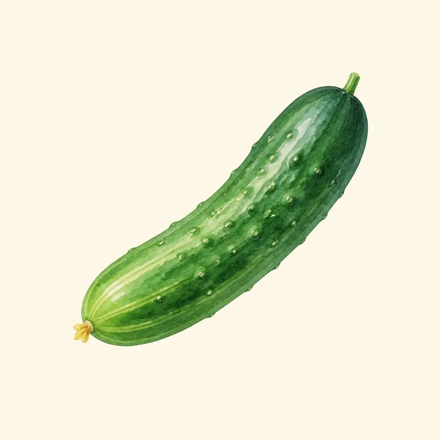 Ilustración de pepino