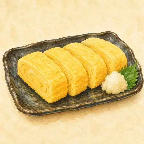 Tortilla japonesa enrollada