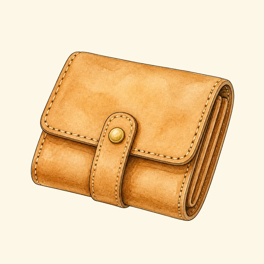 Ilustración de cartera