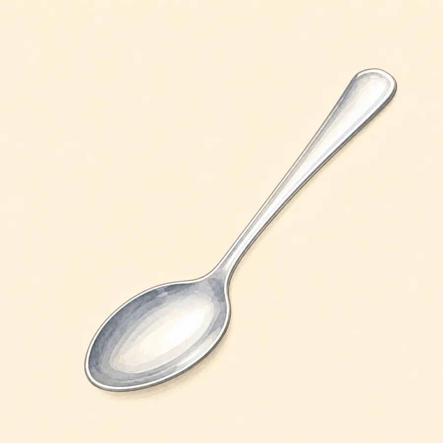 Ilustración de cuchara