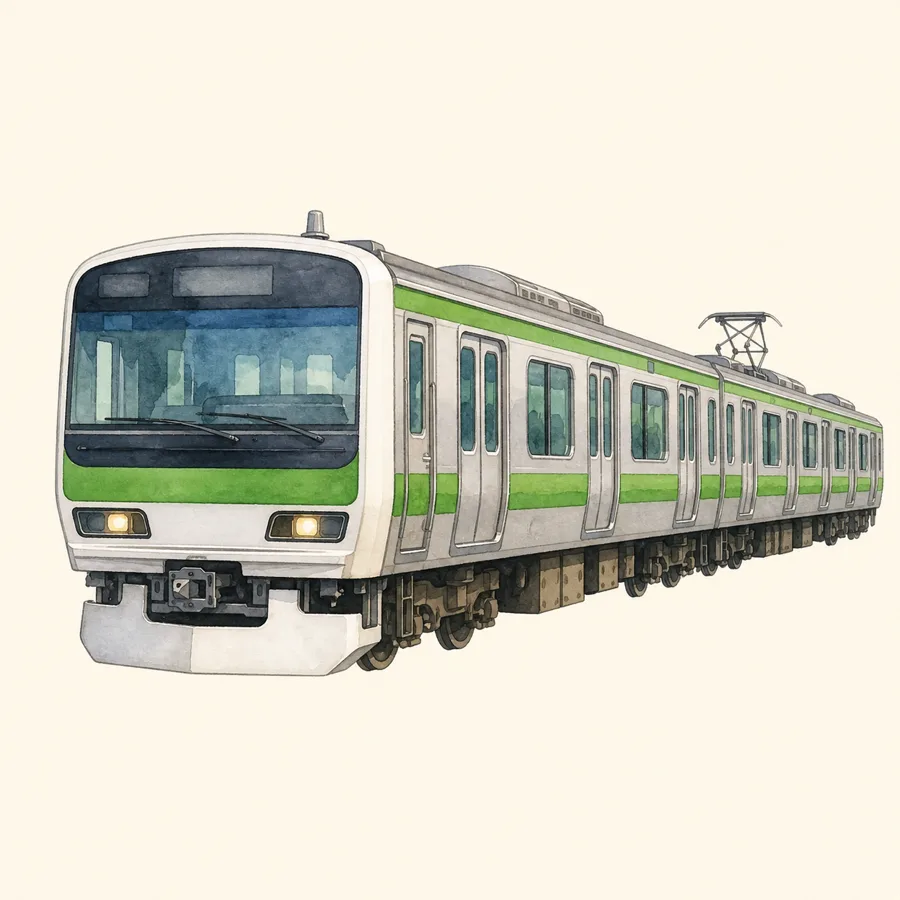 Ilustración de tren