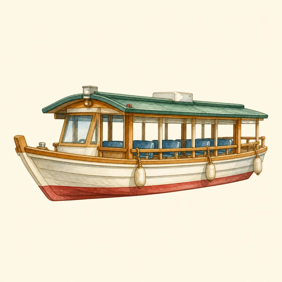 Ilustración de barco