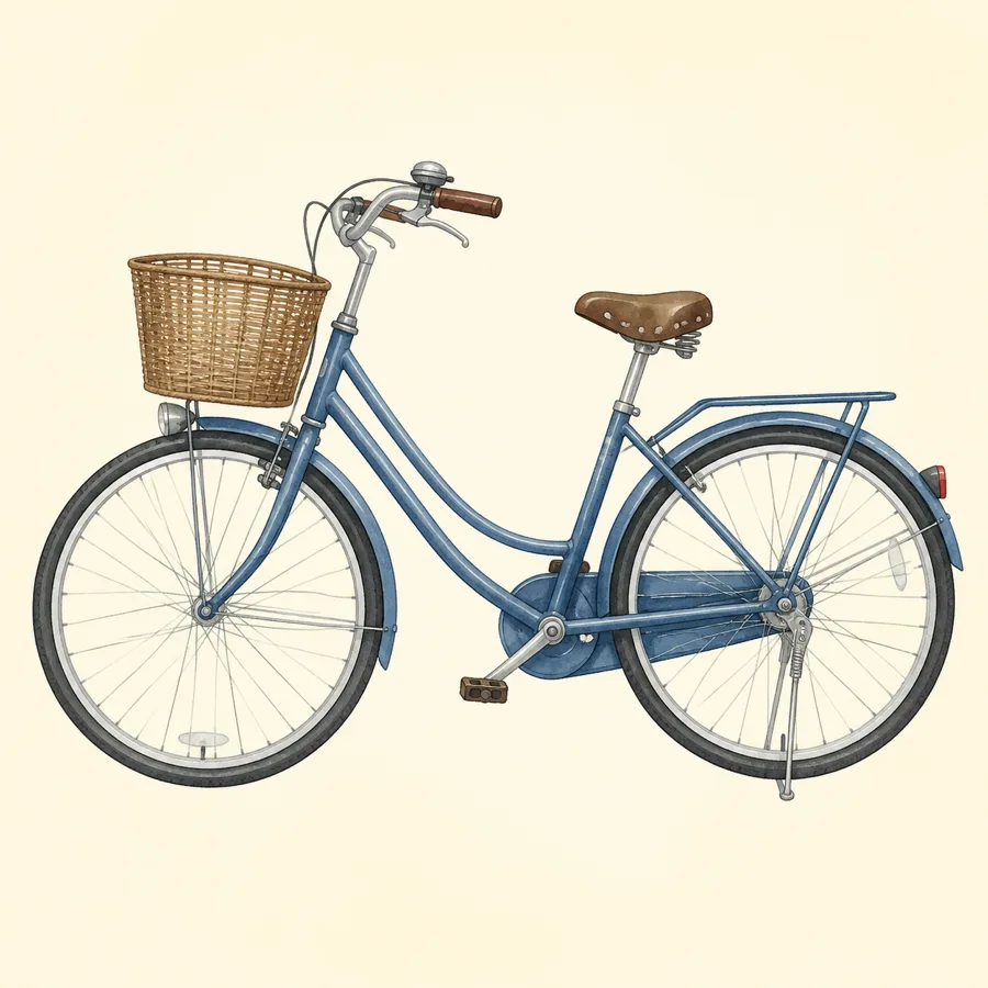 Ilustración de bicicleta